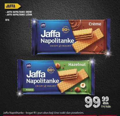 JAFFA NAPOLITANKE Creme