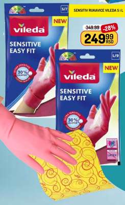 SENSITIV RUKAVICE VILEDA S i L