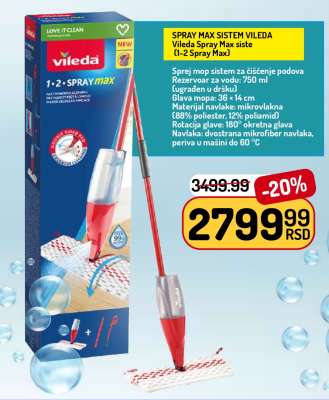SPRAY MAX SISTEM VILEDA