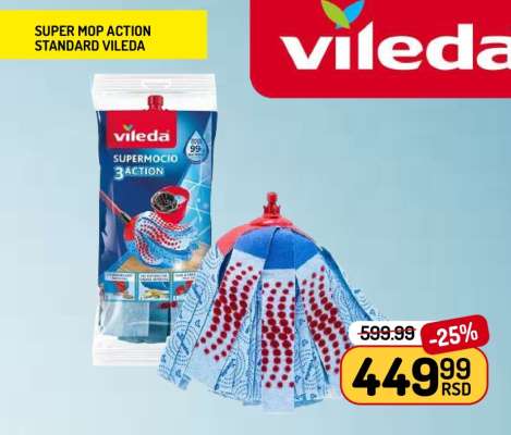Super Mop Action Standard Vileda