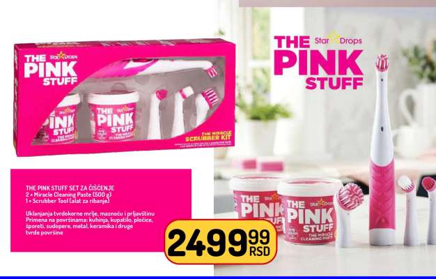 The Pink Stuff Set za čišćenje