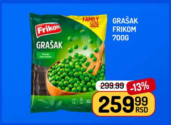 Grašak Frikom 700g