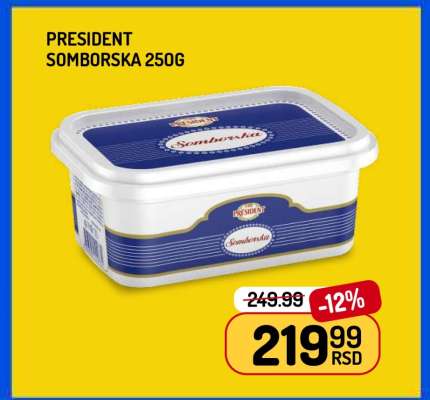 President Somborska 250g