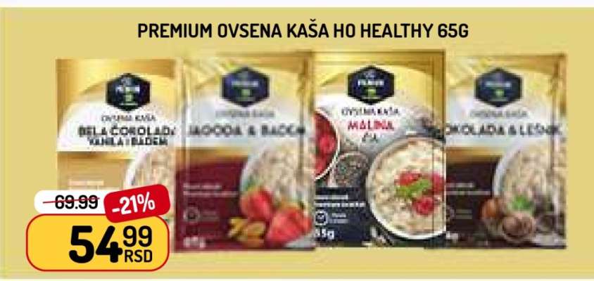 PREMIUM OVSENA KAŠA HO HEALTHY 65G