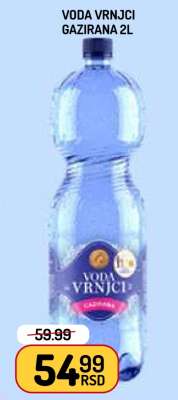 Voda Vrnjci Gazirana 2L