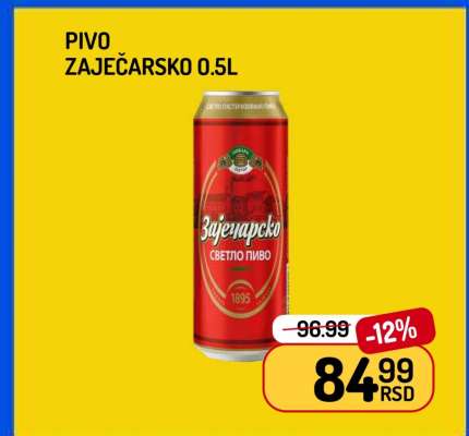 Pivo Zaječarsko 0.5l