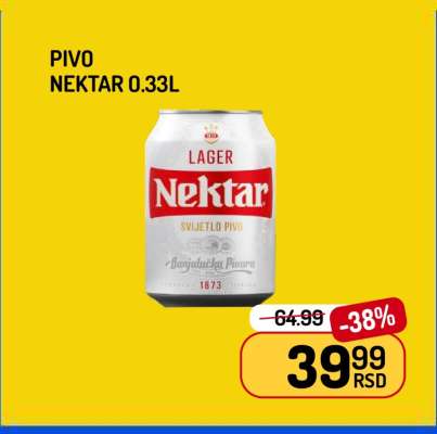 Pivo Nektar, 0.33l