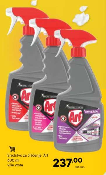 Sredstvo za čišćenje Arf