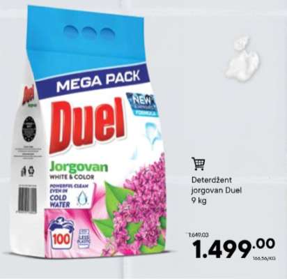 Deterdžent jorgovan Duel 9 kg