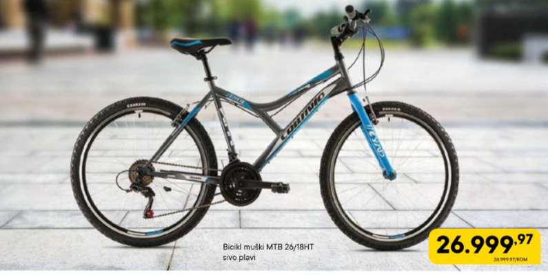 Bicikl muški MTB 26/18HT