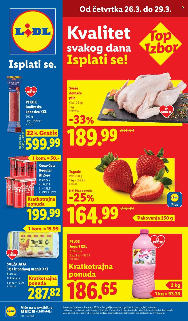 Lidl katalog - 26.03.2026 - 01.04.2026.