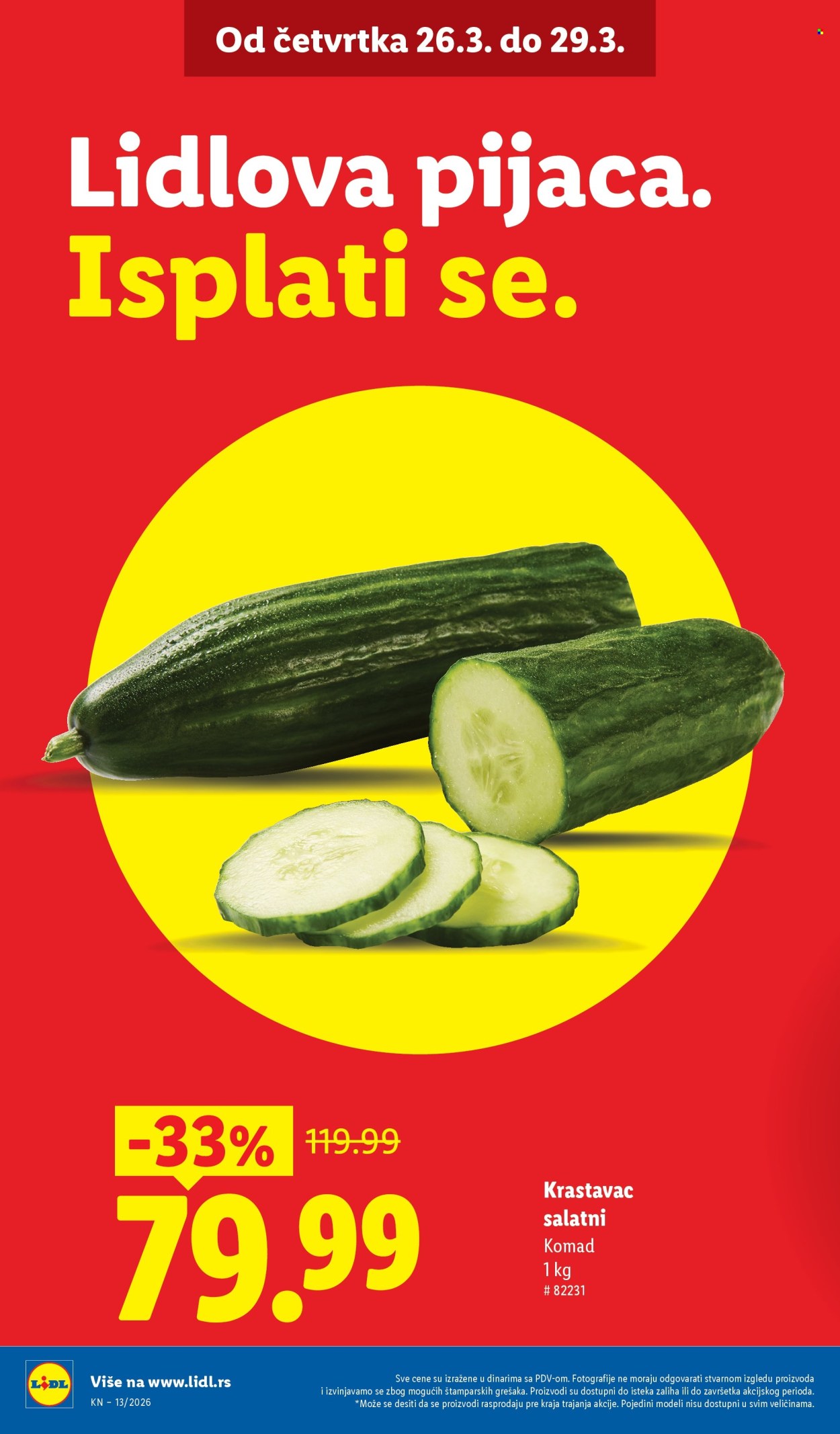 Lidl katalog - 26.03.2026 - 01.04.2026. Stranica 2
