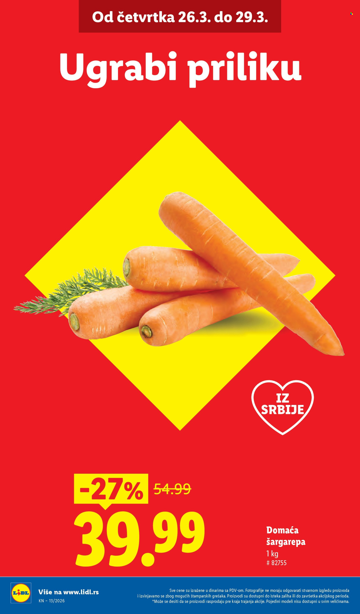 Lidl katalog - 26.03.2026 - 01.04.2026. Stranica 4