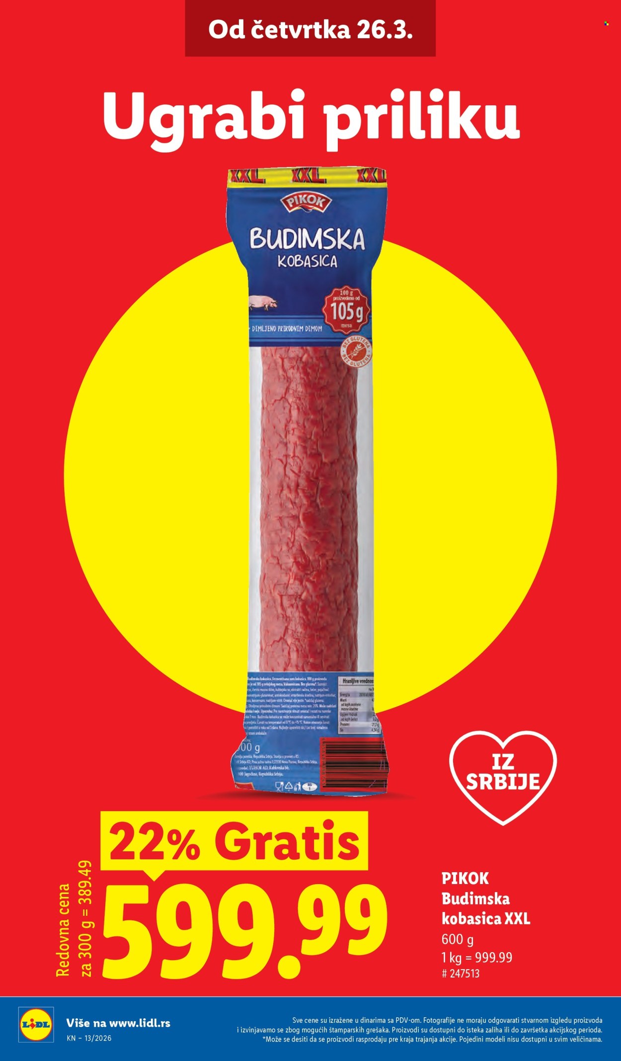 Lidl katalog - 26.03.2026 - 01.04.2026. Stranica 6