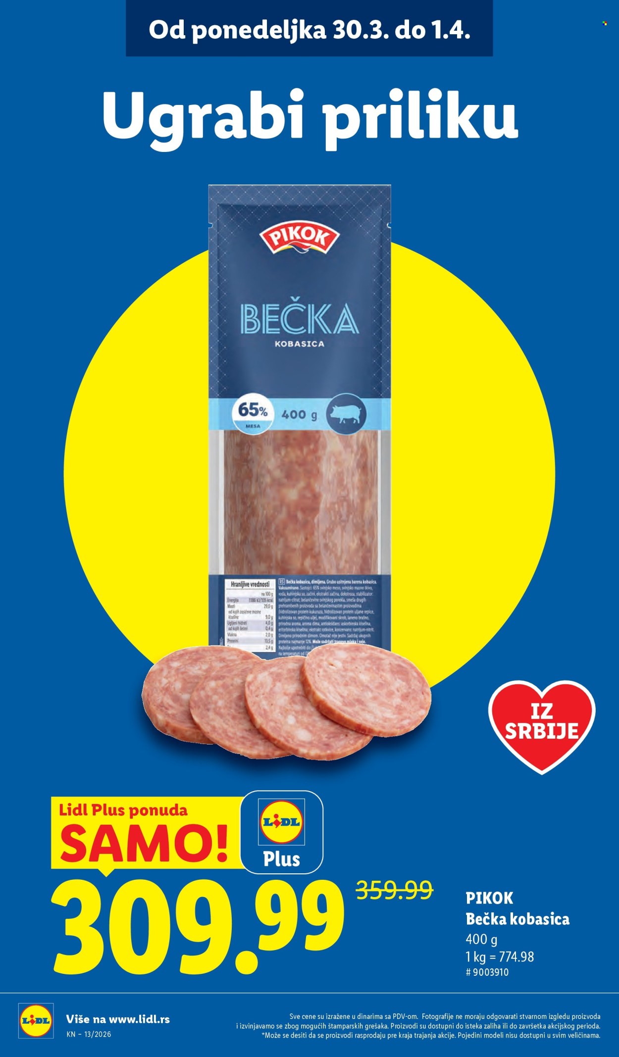 Lidl katalog - 26.03.2026 - 01.04.2026. Stranica 16