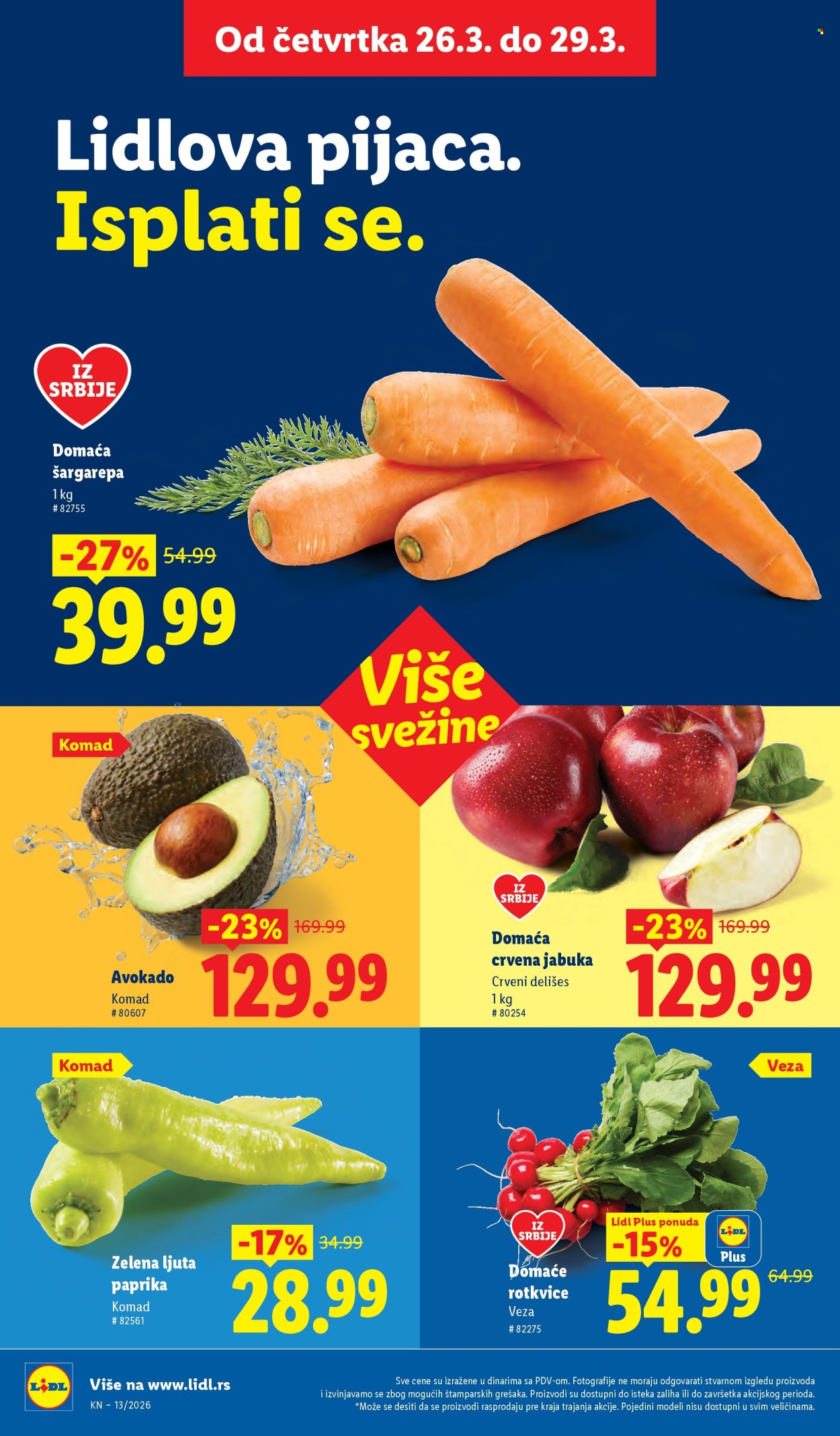 Lidl katalog - 26.03.2026 - 01.04.2026. Stranica 18