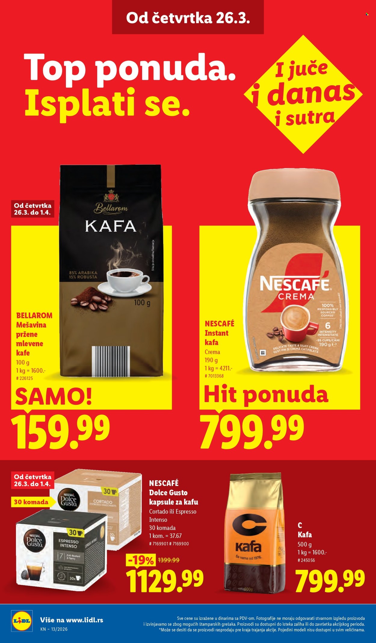 Lidl katalog - 26.03.2026 - 01.04.2026. Stranica 32