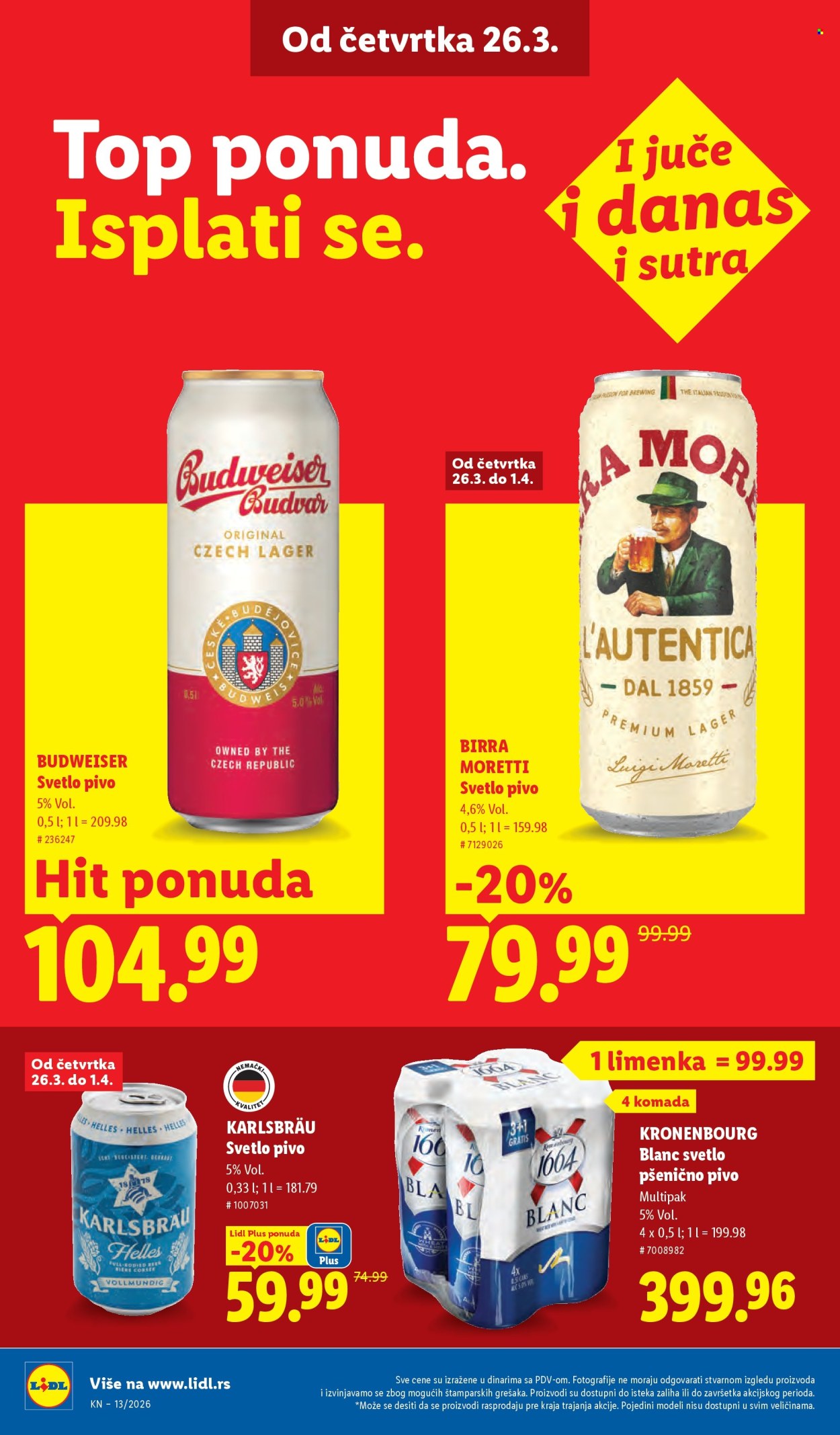 Lidl katalog - 26.03.2026 - 01.04.2026. Stranica 34
