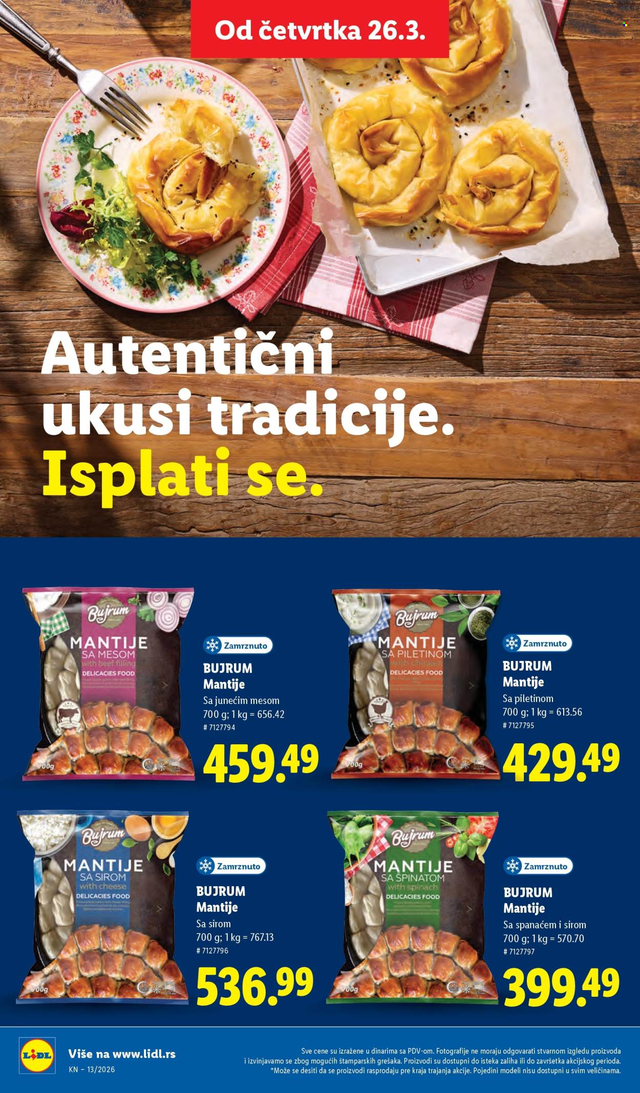 Lidl katalog - 26.03.2026 - 01.04.2026. Stranica 44