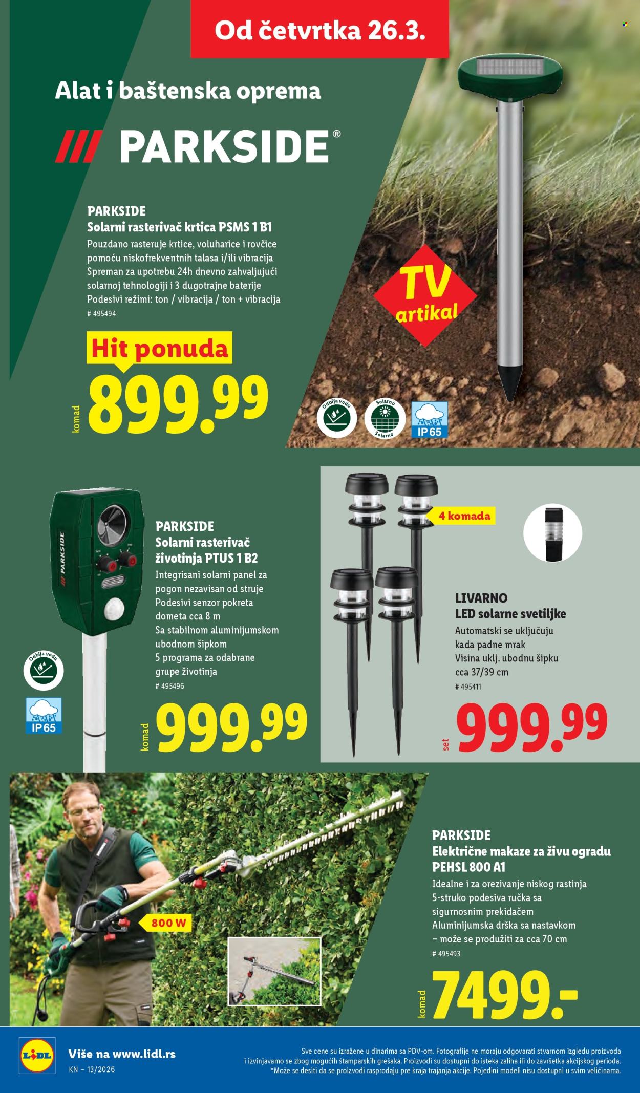 Lidl katalog - 26.03.2026 - 01.04.2026. Stranica 60