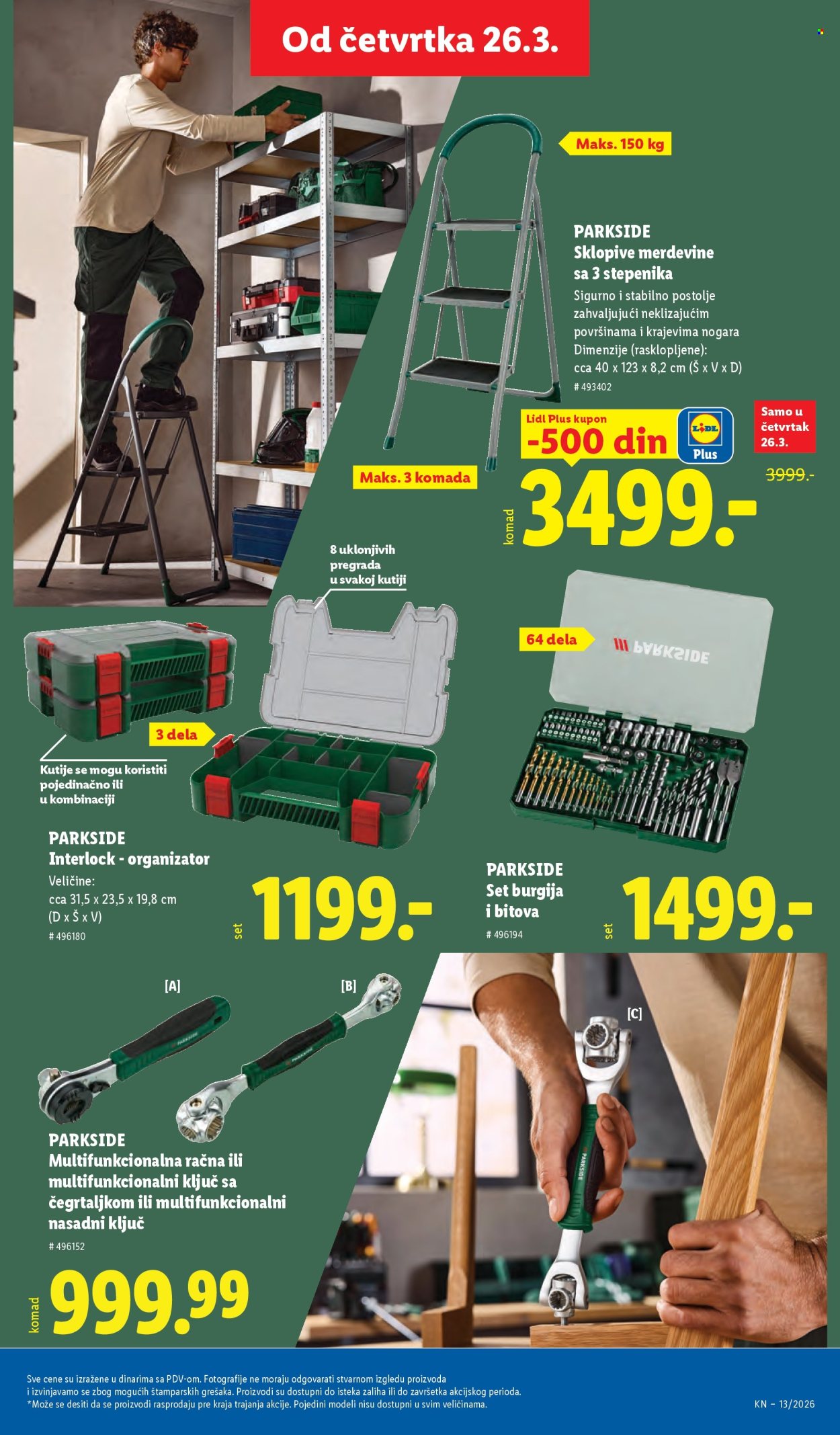 Lidl katalog - 26.03.2026 - 01.04.2026. Stranica 63