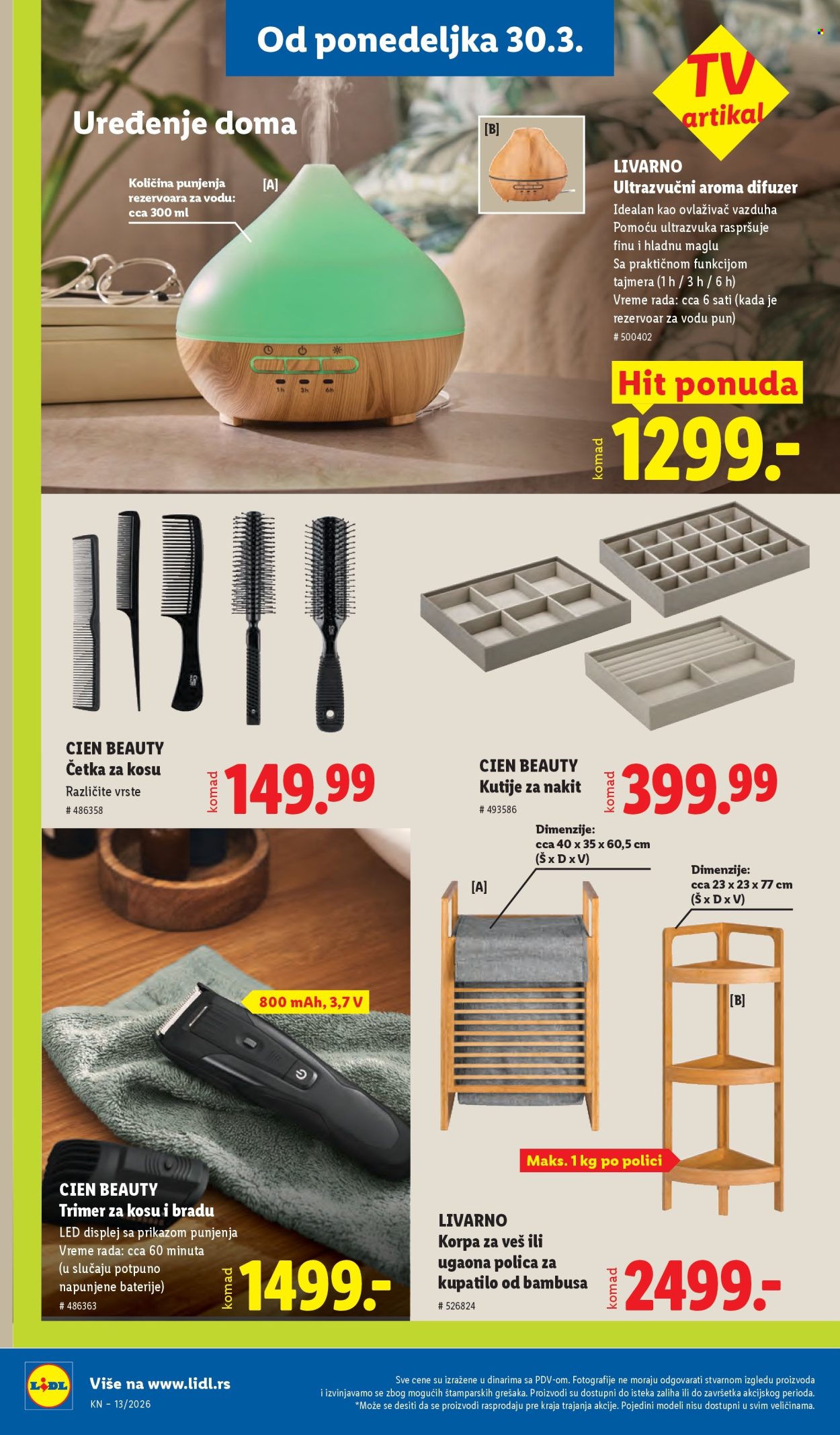Lidl katalog - 26.03.2026 - 01.04.2026. Stranica 70