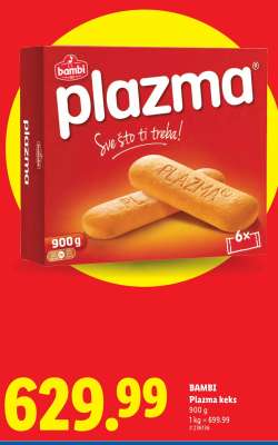 Bambi Plazma keks