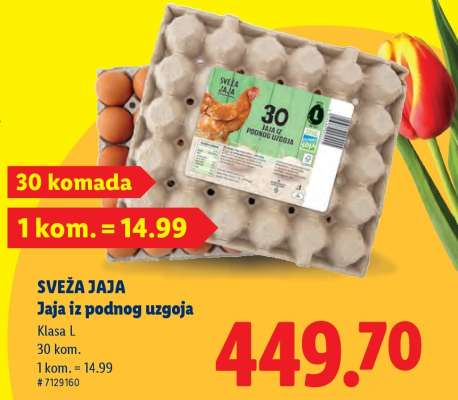 SVEŽA JAJA