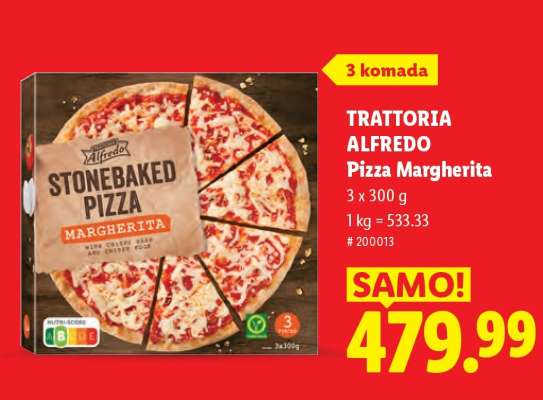 Trattoria Alfredo Pizza Margherita