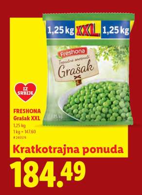 Freshona Grašak XXL