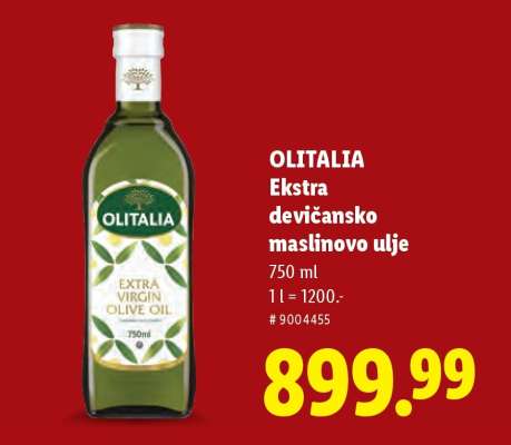 OLITALIA Ekstra devičansko maslinovo ulje