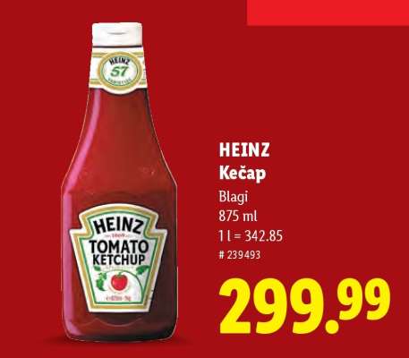 HEINZ KEČAP