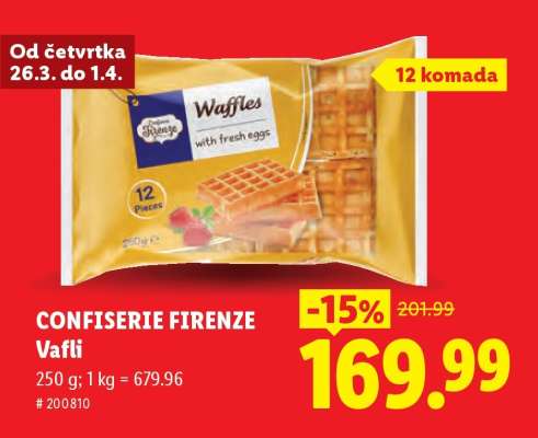 Confiserie Firenze Vafli