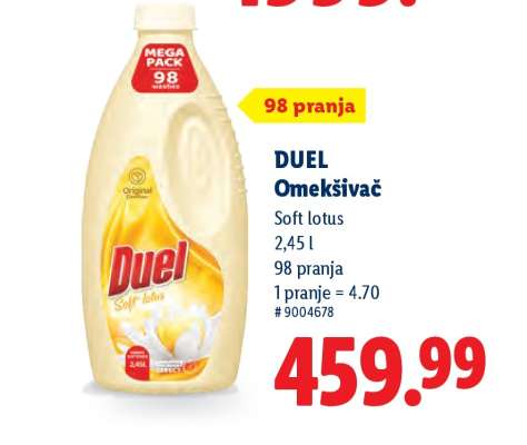Duel omekšivač