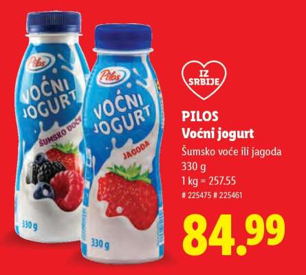 Pilos Voćni jogurt
