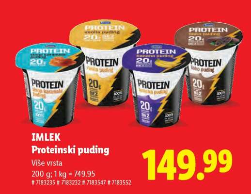 IMLEK Proteinski puding