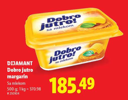 Dijamant Dobro jutro margarin