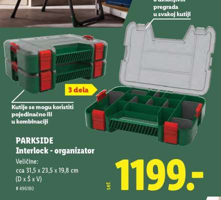 PARKSIDE Interlock - organizator