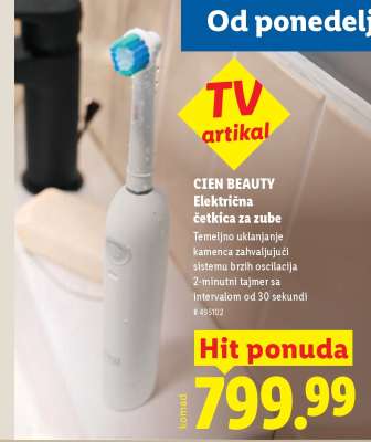 Cien BEAUTY Električna četkica za zube