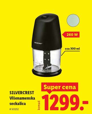 SILVERCREST Višenamenska seckalica