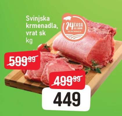 Svinjska krmenadla, vrat sk