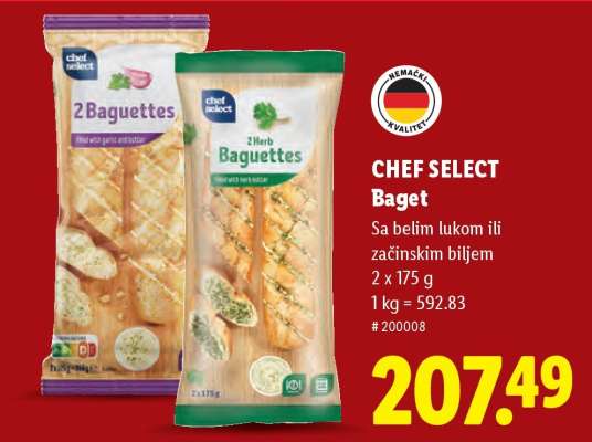 Chef Select baget