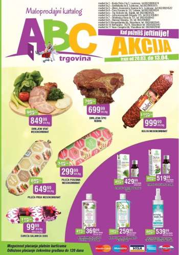 ABC Trgovina katalog - 20.03.2026 - 13.04.2026.