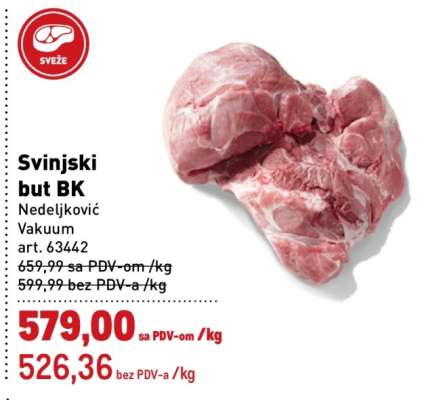 Svinjski but bk