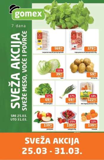 Gomex katalog - 25.03.2026 - 31.03.2026.