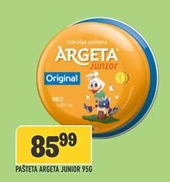 Pašteta Argeta Junior 95g