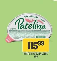 PAŠTETA PATELINA LOSOS 60G
