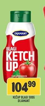 Kečap Blagi 500g Dijamant