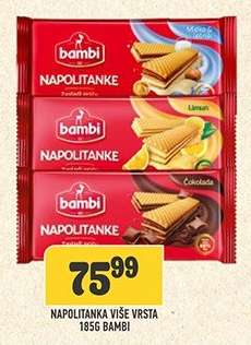 Napolitanke Više Vrsta