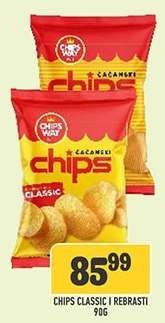 Chips Classic, Rebrasti
